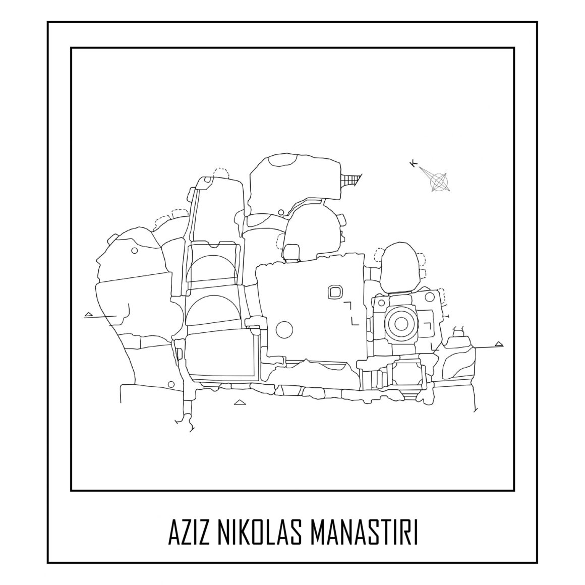 St. Nicholas Monastery Church and Other Churches Around It